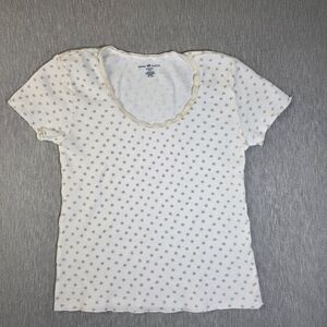 Brandy Melville Flower Baby Top One Size